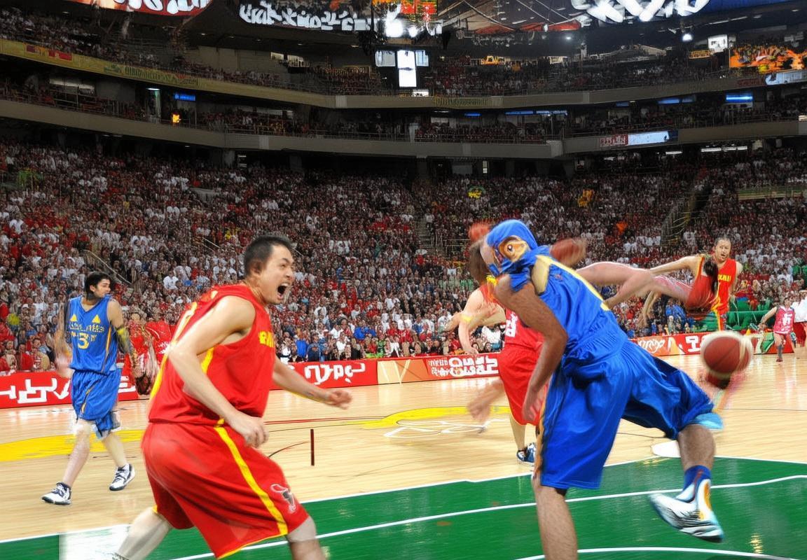 2008年北京奥运会男篮决赛：姚明领衔中西巅峰对决